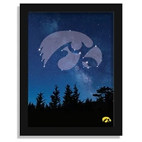 Iowa Hawkeyes 12" x 16" In The Stars Framed Art Print