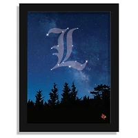 Louisville Cardinals 12" x 16" In The Stars Framed Art Print