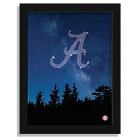 Alabama Crimson Tide 12" x 16" In The Stars Framed Art Print