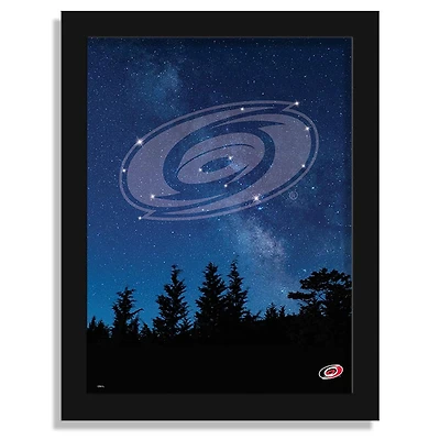 Carolina Hurricanes 12" x 16" In The Stars Framed Art Print