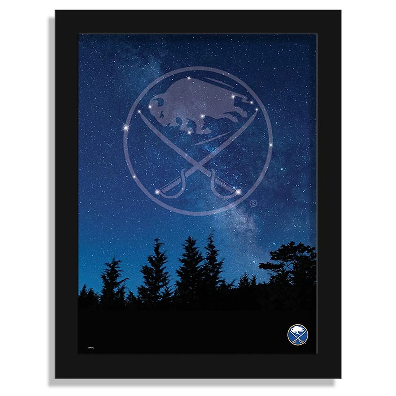 Buffalo Sabres 12" x 16" In The Stars Framed Art Print