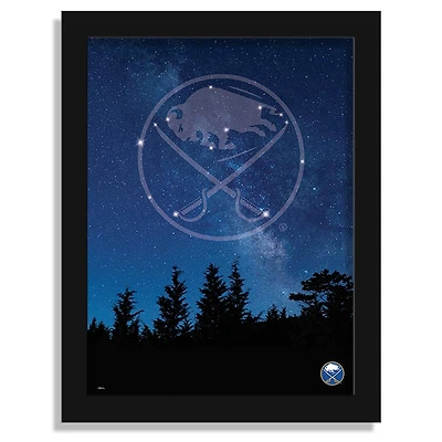 Buffalo Sabres 12" x 16" In The Stars Framed Art Print