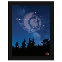 Ottawa Senators 12" x 16" In The Stars Framed Art Print