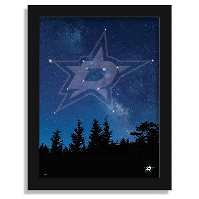 Dallas Stars 12" x 16" In The Stars Framed Art Print