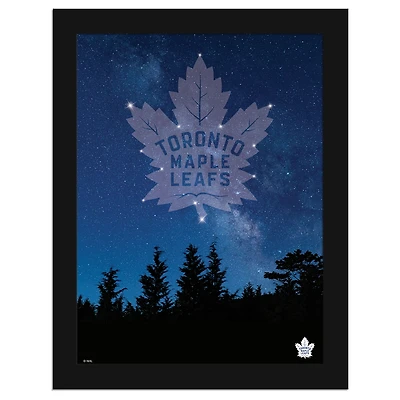 Toronto Maple Leafs 12" x 16" In The Stars Framed Art Print
