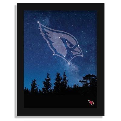 Arizona Cardinals 12" x 16" In The Stars Framed Art Print