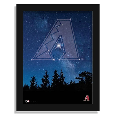 Arizona Diamondbacks 12" x 16" In The Stars Framed Art Print