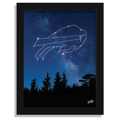Buffalo Bills 12" x 16" In The Stars Framed Art Print