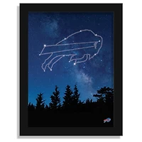 Buffalo Bills 12" x 16" In The Stars Framed Art Print