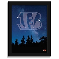 Cincinnati Bengals 12" x 16" In The Stars Framed Art Print