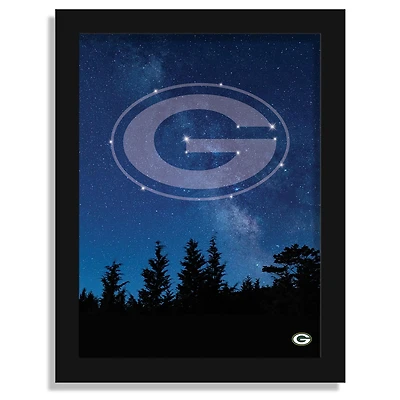 Green Bay Packers 12" x 16" In The Stars Framed Art Print