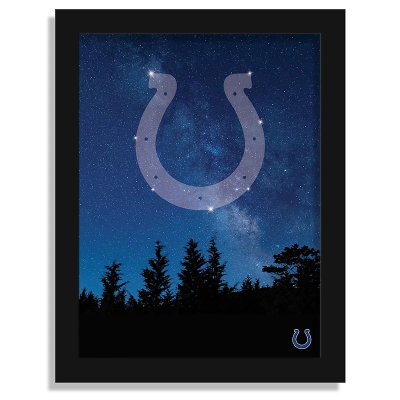 Indianapolis Colts 12" x 16" In The Stars Framed Art Print