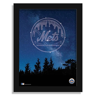 New York Mets 12" x 16" In The Stars Framed Art Print