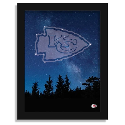 Kansas City Chiefs 12" x 16" In The Stars Framed Art Print
