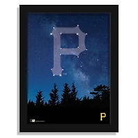 Pittsburgh Pirates 12" x 16" In The Stars Framed Art Print