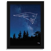 New England Patriots 12" x 16" In The Stars Framed Art Print