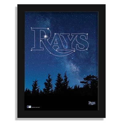 Tampa Bay Rays 12" x 16" In The Stars Framed Art Print