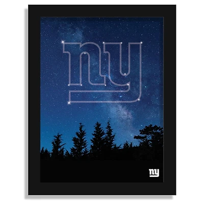 New York Giants 12" x 16" In The Stars Framed Art Print