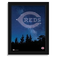 Cincinnati Reds 12" x 16" In The Stars Framed Art Print