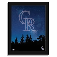 Colorado Rockies 12" x 16" In The Stars Framed Art Print