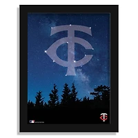 Minnesota Twins 12" x 16" In The Stars Framed Art Print