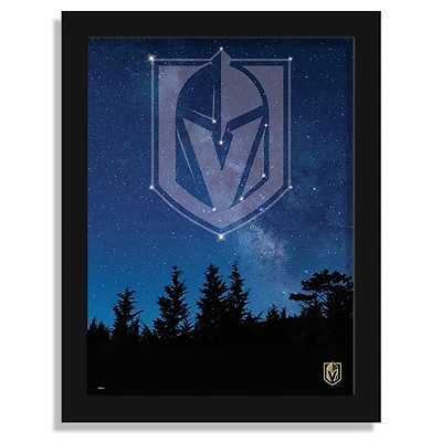 Vegas Golden Knights 12" x 16" In The Stars Framed Art Print