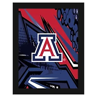 Arizona Wildcats 12" x 16" Team Comic Framed Art Print