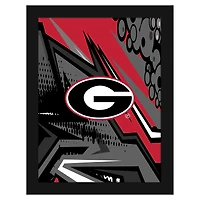 Georgia Bulldogs 12" x 16" Team Comic Framed Art Print