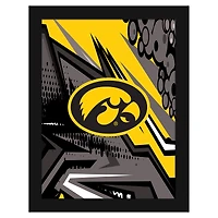 Iowa Hawkeyes 12" x 16" Team Comic Framed Art Print