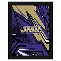 James Madison Dukes 12" x 16" Team Comic Framed Art Print