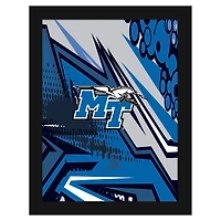 MTSU Blue Raiders 12" x 16" Team Comic Framed Art Print