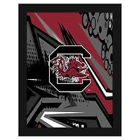 South Carolina Gamecocks 12" x 16" Team Comic Framed Art Print