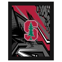 Stanford Cardinal 12" x 16" Team Comic Framed Art Print
