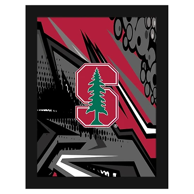 Stanford Cardinal 12" x 16" Team Comic Framed Art Print