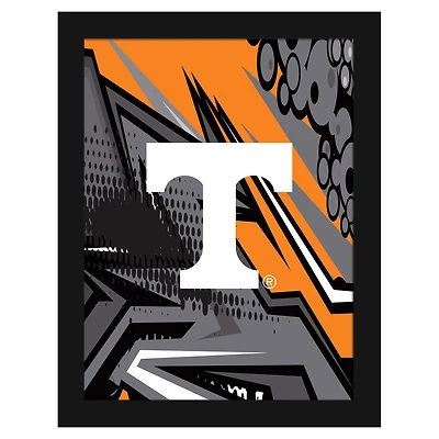 Tennessee Volunteers 12" x 16" Team Comic Framed Art Print