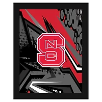 NC State Wolfpack 12" x 16" Team Comic Framed Art Print