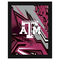 Texas A&M Aggies 12" x 16" Team Comic Framed Art Print
