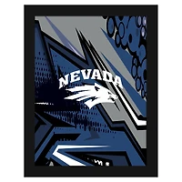 Nevada Wolf Pack 12" x 16" Team Comic Framed Art Print