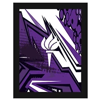 NYU Violets 12" x 16" Team Comic Framed Art Print