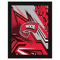 Western Kentucky Hilltoppers 12" x 16" Team Comic Framed Art Print