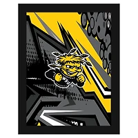 Wichita State Shockers 12" x 16" Team Comic Framed Art Print