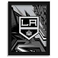 Los Angeles Kings 12" x 16" Team Comic Framed Art Print