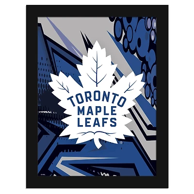 Toronto Maple Leafs 12" x 16" Team Comic Framed Art Print