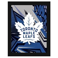 Toronto Maple Leafs 12" x 16" Team Comic Framed Art Print