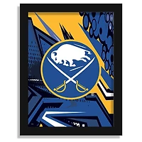 Buffalo Sabres 12" x 16" Team Comic Framed Art Print