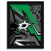 Dallas Stars 12" x 16" Team Comic Framed Art Print