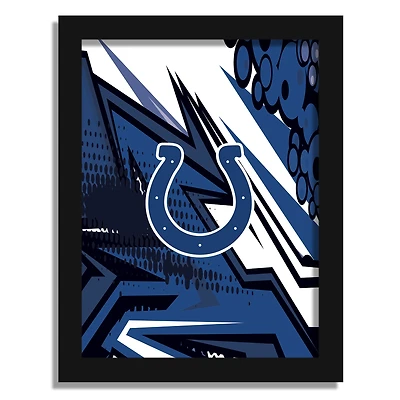 Indianapolis Colts 12" x 16" Team Comic Framed Art Print