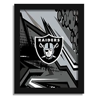 Las Vegas Raiders 12" x 16" Team Comic Framed Art Print