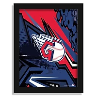 Cleveland Guardians 12" x 16" Team Comic Framed Art Print