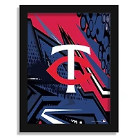 Minnesota Twins 12" x 16" Team Comic Framed Art Print